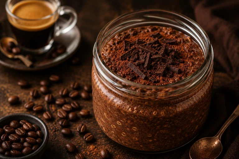 Mocha Coffee Overnight Oats