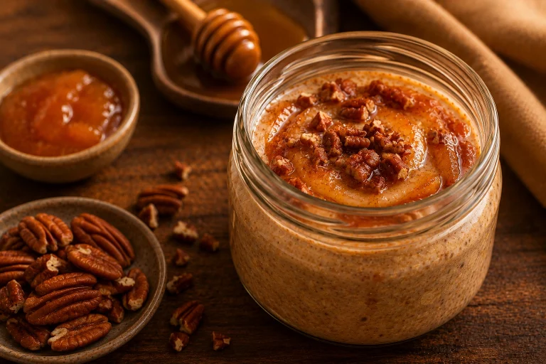 Malva Pudding-Inspired Overnight Oats
