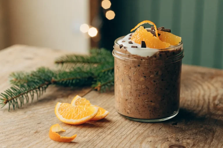 Chocolate Orange Overnight Oats