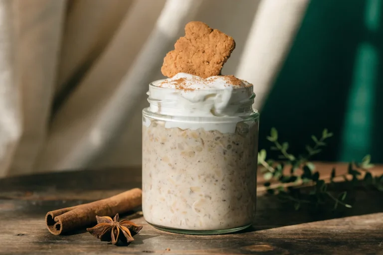 Gingerbread Overnight Oats
